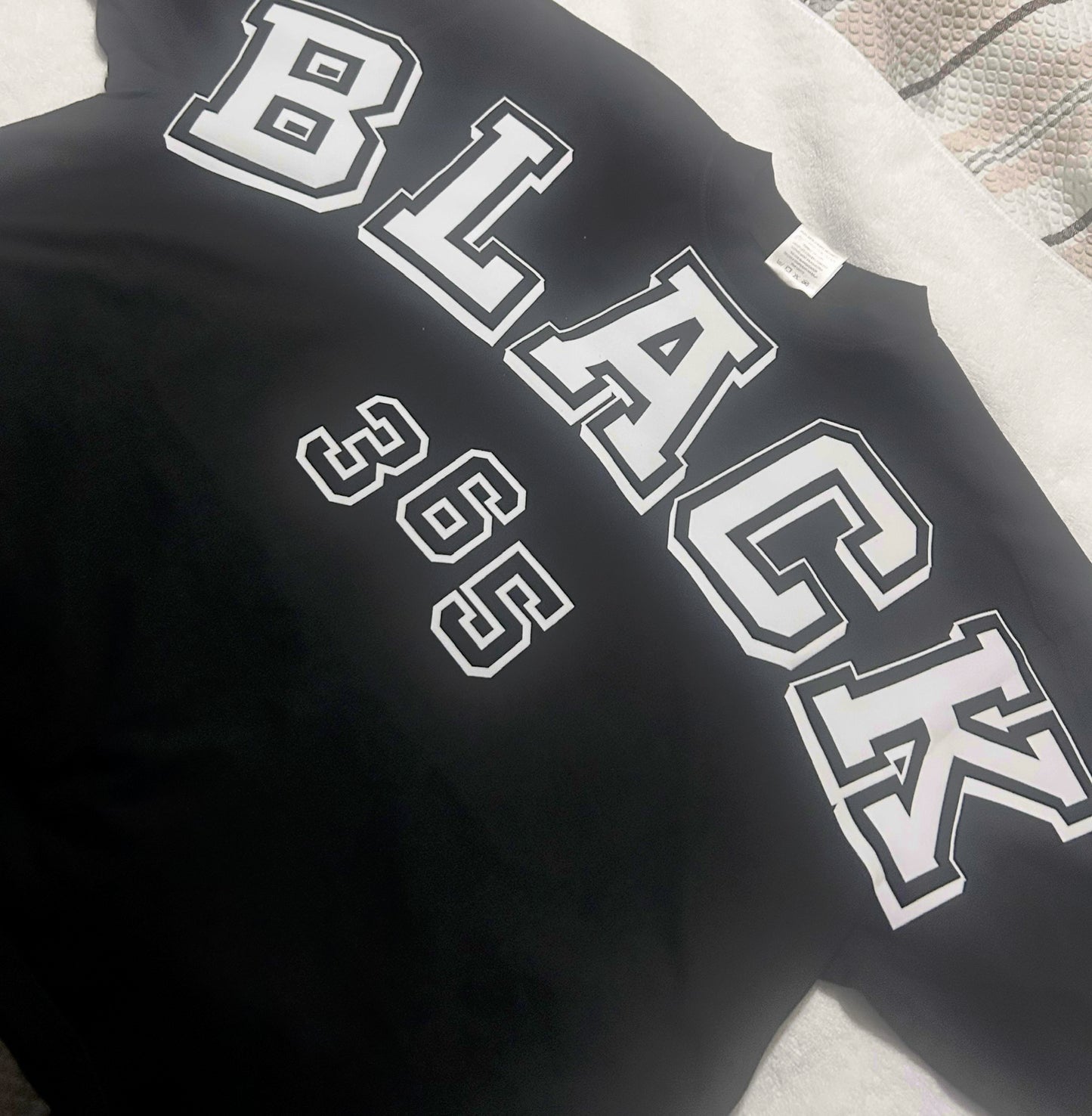 Men’s - Drop shoulder - Black 365