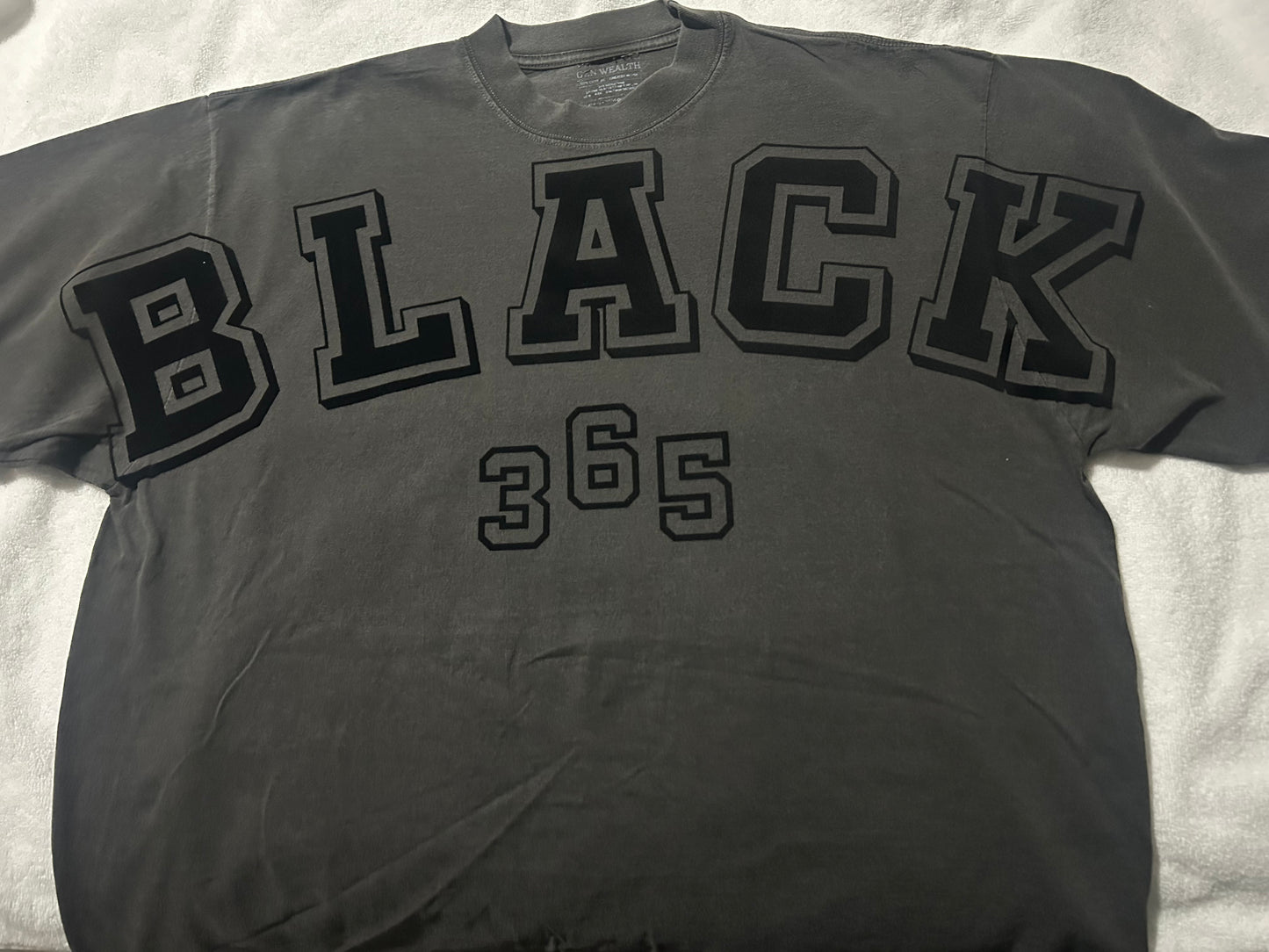 Men’s - Drop shoulder - Black 365
