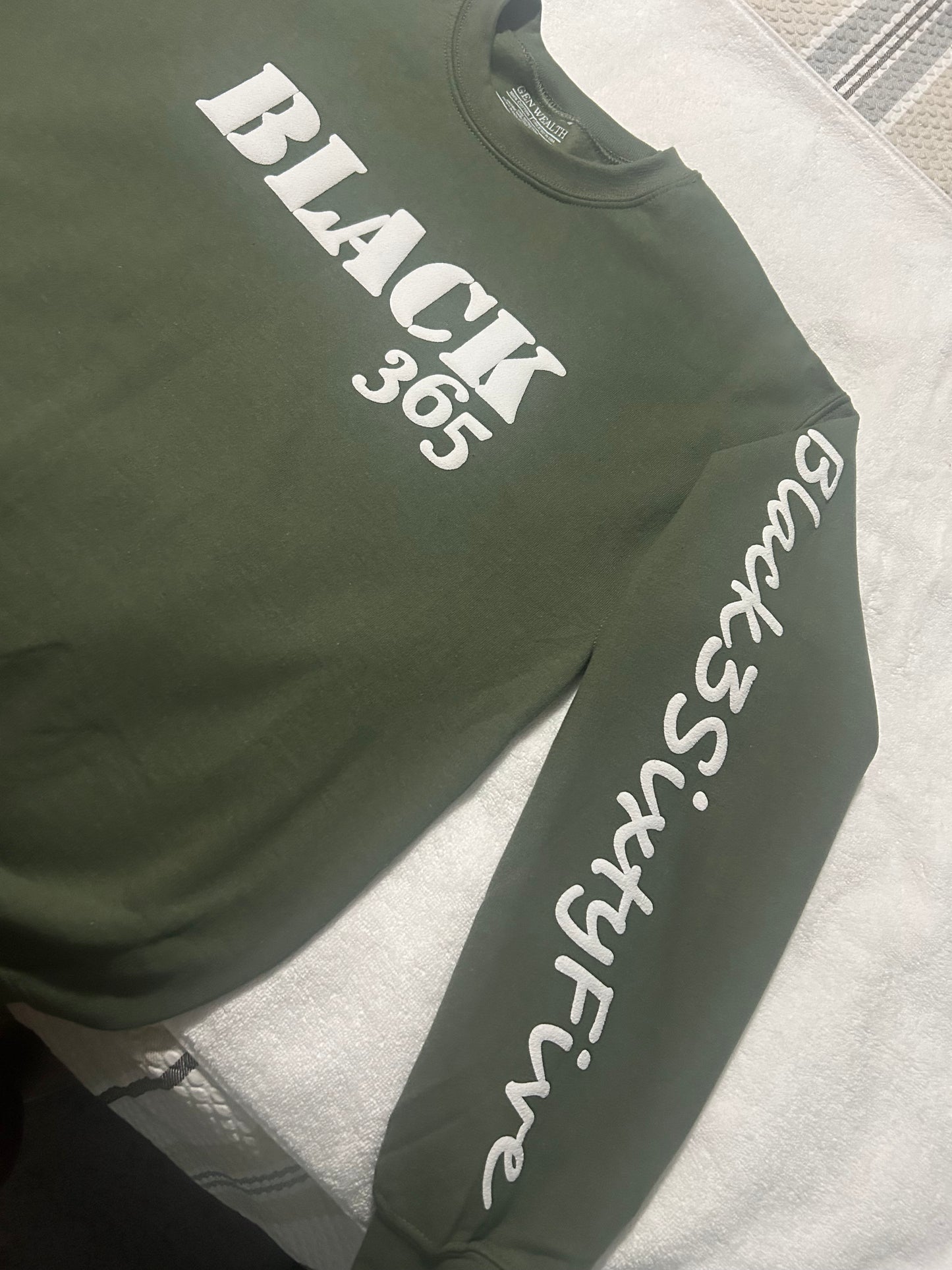 Black 365 Crew neck sweatshirt