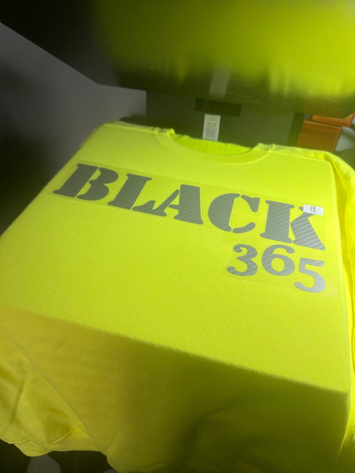 Black 365 - Sweatshirt Puff Lettered