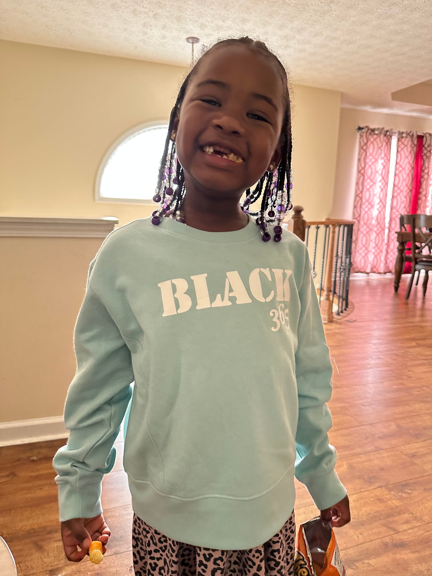 Black 365 - Sweatshirt Puff Lettered