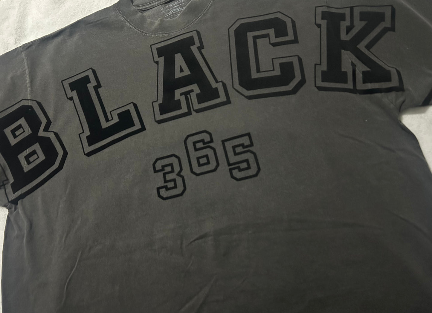 Men’s - Drop shoulder - Black 365