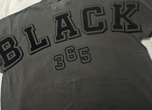 Men’s - Drop shoulder - Black 365