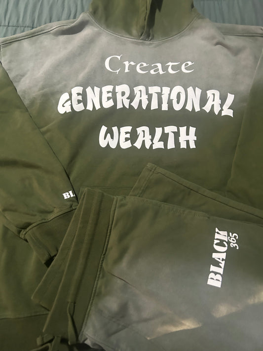 Sun-dried sweatsuit